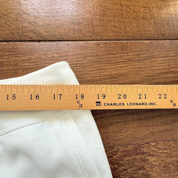 Polo Ralph Lauren Mens Fleece Shorts White 1992 Stadium Size Large NWOT - Picture 7 of 11